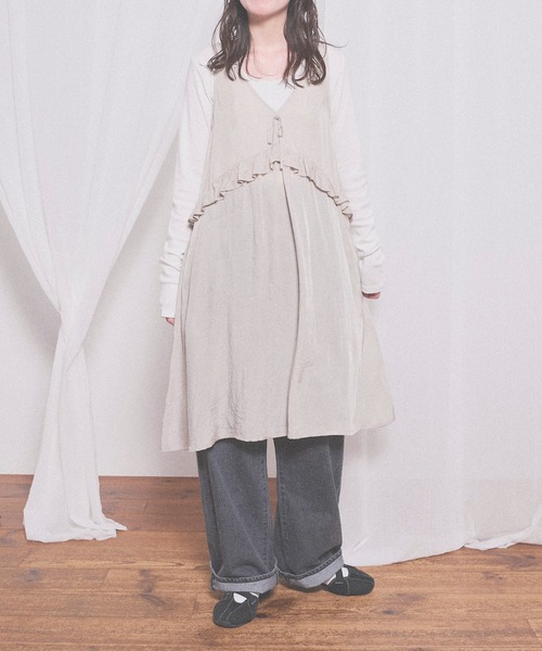 fig London（フィグロンドン） ワンピース Cu/C twill onepiece