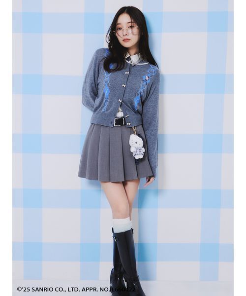 SNIDEL（スナイデル） ニットカーディガン「HELLO KITTYコラボ」 F