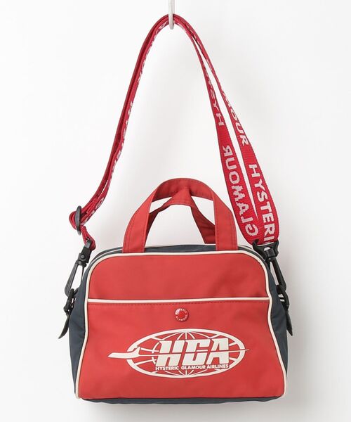 HYSTERIC GLAMOUR（ヒステリックグラマー） 2WAYバッグ FREE レッド