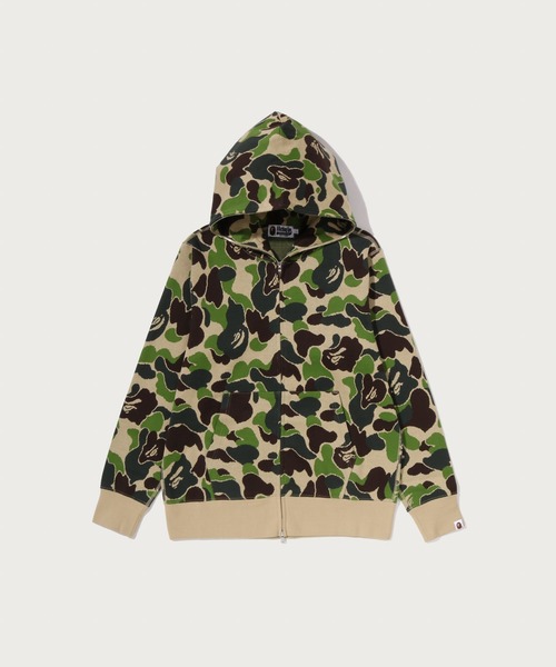 ダ*き様 A BATHING APE カモフラ柄 プルオーバーパーカー XL A BATHING APE（アベイシングエイプ） パーカー ABC CAMO JACQUARD