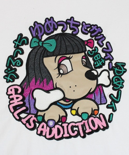 GALFY（ガルフィー） tシャツ Tシャツ GALLIS ADDICTION×GALFY×ゆめっ