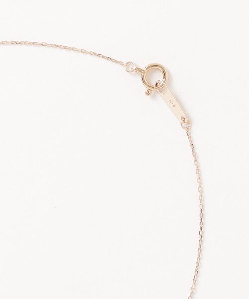 Canal4℃（カナルヨンドシー） ネックレス 「10月誕生石」K18ピンク