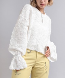 tシャツ M2014 シャーリングショート丈プルオーバー レディース RNA tシャツ M2014 シャーリングショート丈プルオーバー