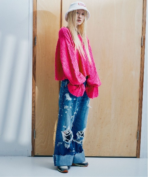 RNA tシャツ M2014 シャーリングショート丈プルオーバー