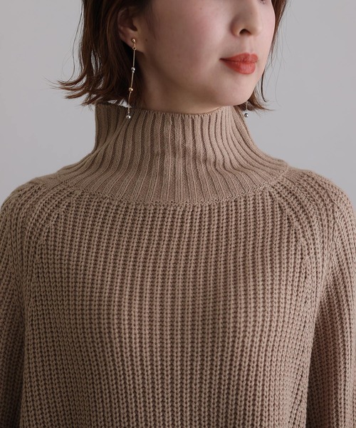 ニット セーター ケーブル片畔編みセーター レディース ElegChic ニット セーター ケーブル片畔編みセーター レディース