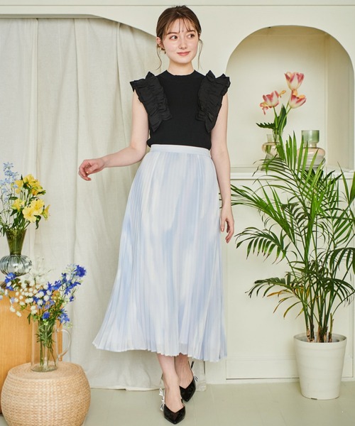 NOELA スカート ぼかしストライプスカート : ZOZOTOWN Yahoo!店 - 通販