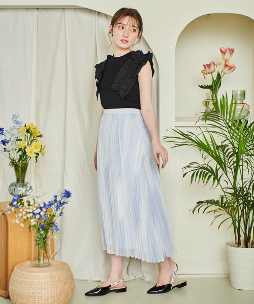 Noela スカート ぼかしストライプスカート : ZOZOTOWN Yahoo!店