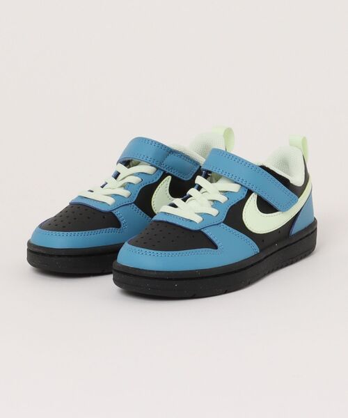 スニーカー 「NIKE」コート ボロー LOW リクラフト PS キッズ 子供 男の子 女の子の画像