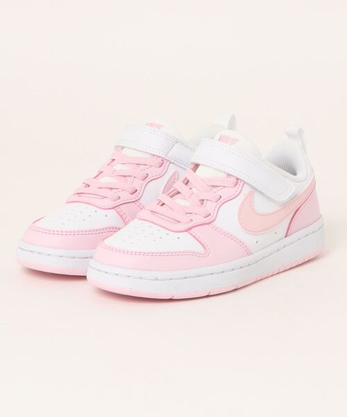 スニーカー 「NIKE」コート ボロー LOW リクラフト PS キッズ 子供 男の子 女の子の画像