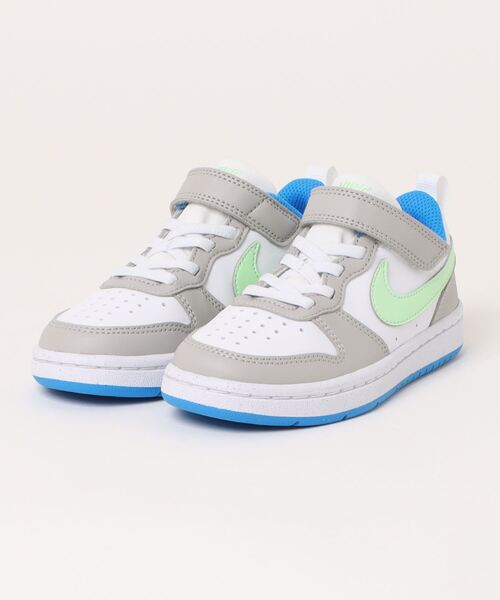 スニーカー 「NIKE」コート ボロー LOW リクラフト PS キッズ 子供 男の子 女の子の画像