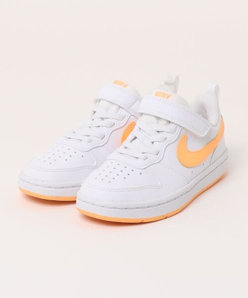 スニーカー 「NIKE」コート ボロー LOW リクラフト PS キッズ 子供 男の子 女の子の画像