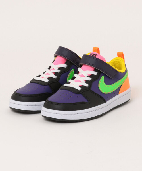 スニーカー 「NIKE」コート ボロー LOW リクラフト PS キッズ 子供 男の子 女の子の画像