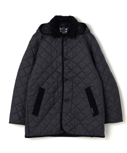 ステンカラーコート コート LAVENHAM DENSTON ポリエステル 