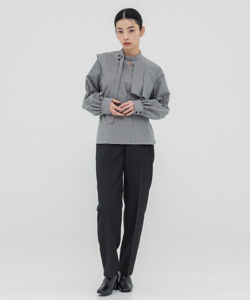 【美品】UNITED TOKYO ブランカフレアブラウス S〜M UNITED TOKYO シャツ ブラウス 「WEB限定」ブランカフレア
