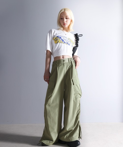 Java パンツ カーゴパンツ ジャバコラボ」大人のボリュームボトムス