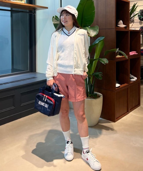 BEAMS GOLF（ビームス ゴルフ） ブルゾン アウター 「WOMEN」 PURPLE