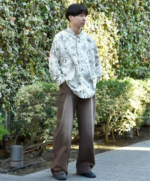 Starting Over シャツ モノトーン プリント メンズ レディース