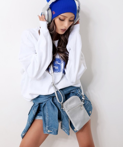 ショルダーバッグ・ポシェット ROSA DRAWSTRING SHOULDER BAG (BLACK) ショルダーバッグ バッグ 「eL」Big Shoulder Bag/184697