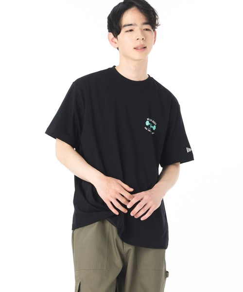 NEW ERA tシャツ ニューエラ 韓国企画 半袖Tシャツ スケート