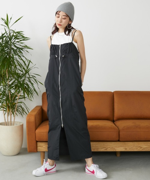 HOLIDAY ピンク レイヤードワンピース mil（ミル）の「【150㎝前後の小柄さんサイズ】レースレイヤード