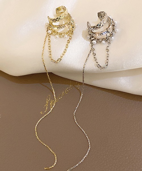 Fua アイボリー ビーズ イヤリングM 片耳用 イヤリング | FUA accessory Online shop