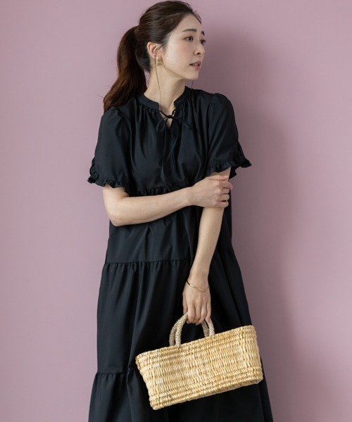 Sono ワンピース 「SONO/ソーノ」2WAYティアードドレス