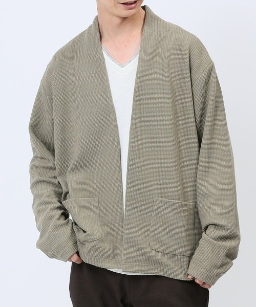 m.f.editorial カーディガン 「ストレッチ ウォッシャブル」m.f.