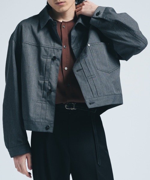 INTER FACTORY（インターファクトリー） コート ジャケット ブラック