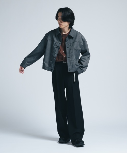 ジャケット・アウター iner INTER FACTORY（インターファクトリー） コート ジャケット ブラック