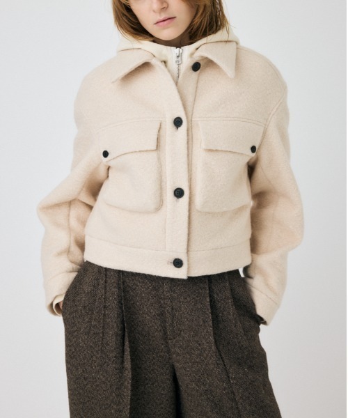 MOUSSY【COMPACT SHORT COAT /コンパクトショートコート】 MOUSSY（マウジー） コート チェスターコート コンパクトショート
