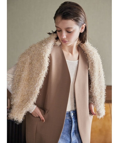 COEL ベスト ジレ ボンディングボックスジレ レディース : ZOZOTOWN