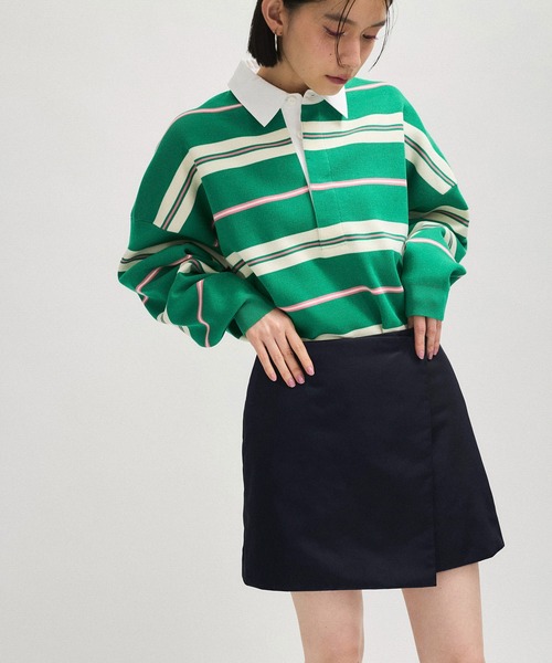 アダムエロペ ラップミニスカート ADAM ET ROPE' スカート ラップミニスカート : ZOZOTOWN Yahoo