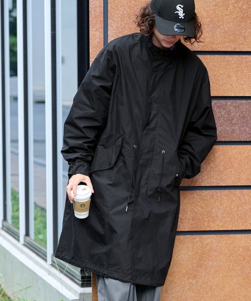 BARK MANHATTAN（バークマンハッタン） モッズコート M ブラック