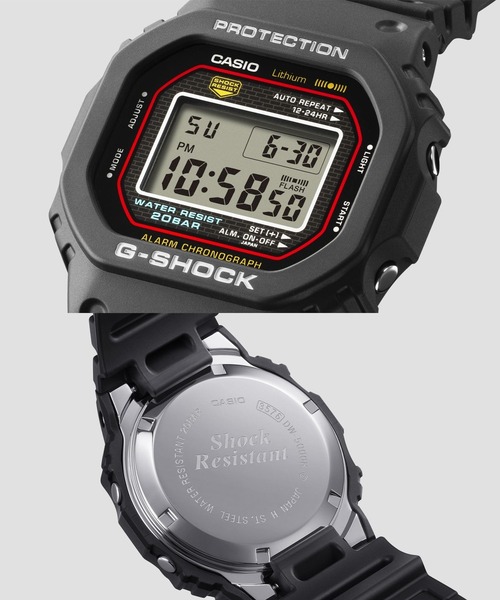 腕時計 G-SHOCK/ジーショック 腕時計 ”初代G-SHOCK 復刻モデル” DW-5000R-1AJF メンズ レディースの画像