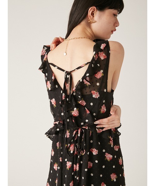 LILY BROWN ワンピース 「LILY × ANNA SUI」バリエ柄ワンピース