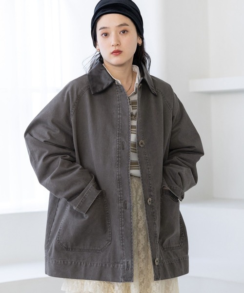 RAGEBLUE（レイジブルー） ブルゾン アウター 襟レザー/ヴィンテージ