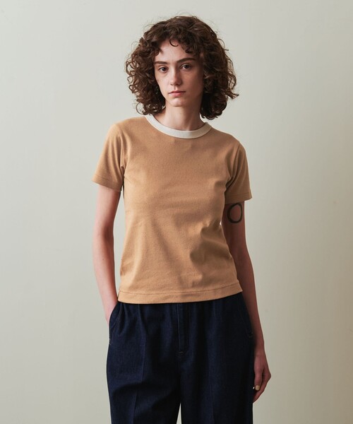 tシャツ 「Steven Alan」アンダイド フライス Tシャツ レディース STEVEN ALAN tシャツ 「Steven Alan」アンダイド フライス T
