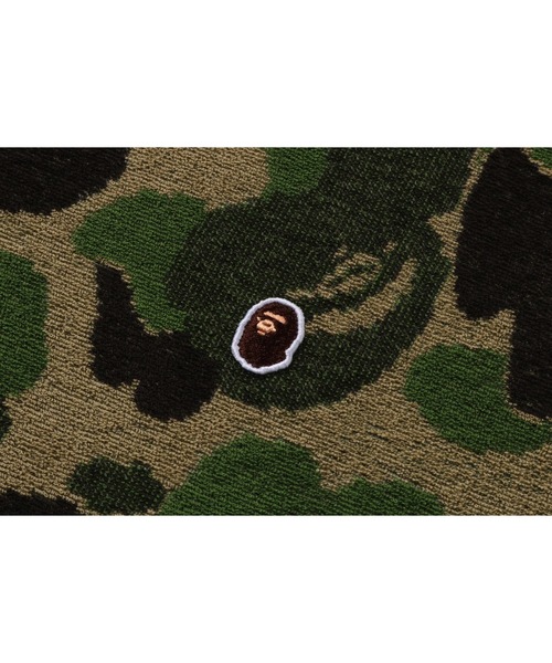 【A BATHING APE】3色展開 ABC CAMO PILE JACQUARD ONEPOINT TEE A BATHING APE® Abc Camo Pile Jacquard One Point Tee | Bape