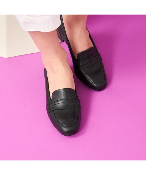 Clarks ローファー Juliet Top / ジュリエットトップ（ブラック