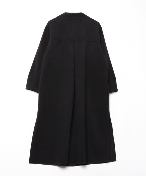 Mサイズブラックコート 楽天市場】大人の女性のための カシミヤ混 フォーマルコート ミドル丈