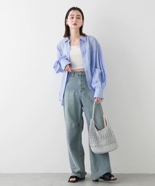 SENSE OF PLACE by URBAN RESEARCH ブラウス シャツ タックポケット