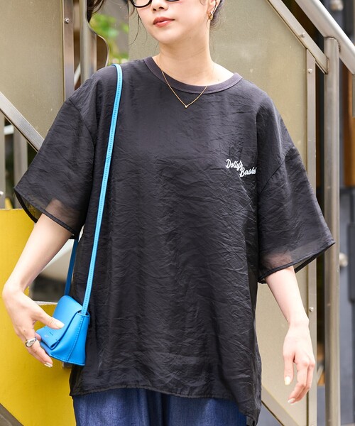 FREAK'S STORE tシャツ 限定展開 オーガンジー × カットソー