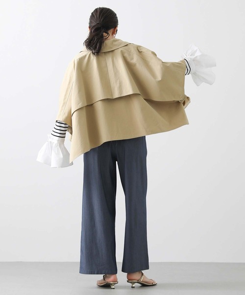 高質で安価 Gready Brilliant トレンチコート コート ケープショート ジャケット・アウター