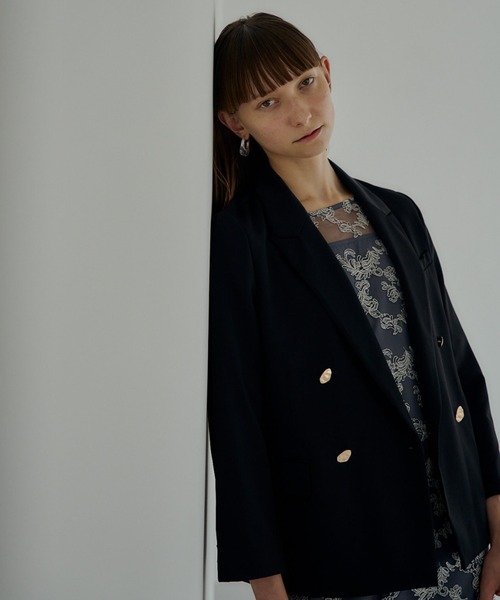 「LE'RURE」 半袖ワンピース MEDIUM オフホワイト LE'RURE 「LE'RURE」 半袖ワンピース MEDIUM ベージュ系その他