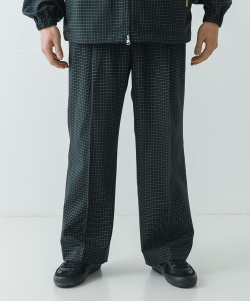 【完売品】FARAH Two Tuck Wide Tapered Pants FARAH / Two Tuck Wide Tapered Pants (Cotton Drill-Navy) | twelve