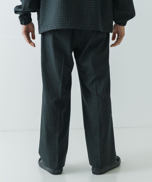 パンツ 3tuck Wide taperd slacks MADE IN ITALY 3TUCK SLACKS(BLACK)