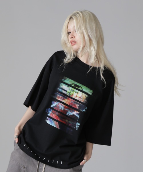 tシャツ A4A/エーフォーエー/ S/S TEE DAVINCI レディース メンズ