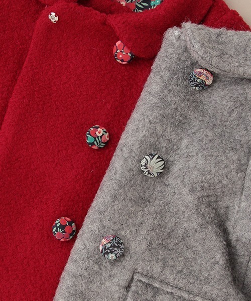 「sense of wonder」 「KIDS」コート 90cm ライトグレー キッズ_画像6