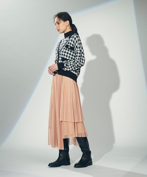 GRACE CONTINENTAL 「GRACE CONTINENTAL」 プリーツスカート 36