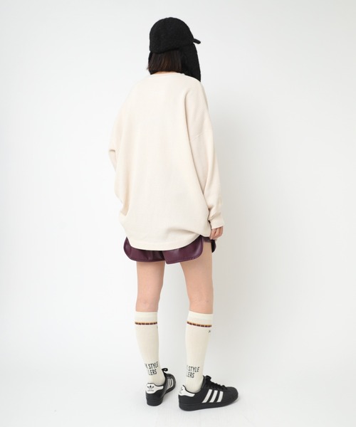「RNA-N」 長袖カットソー MEDIUM ピンク レディース RNA 「RNA」 長袖カットソー MEDIUM ピンク レディース